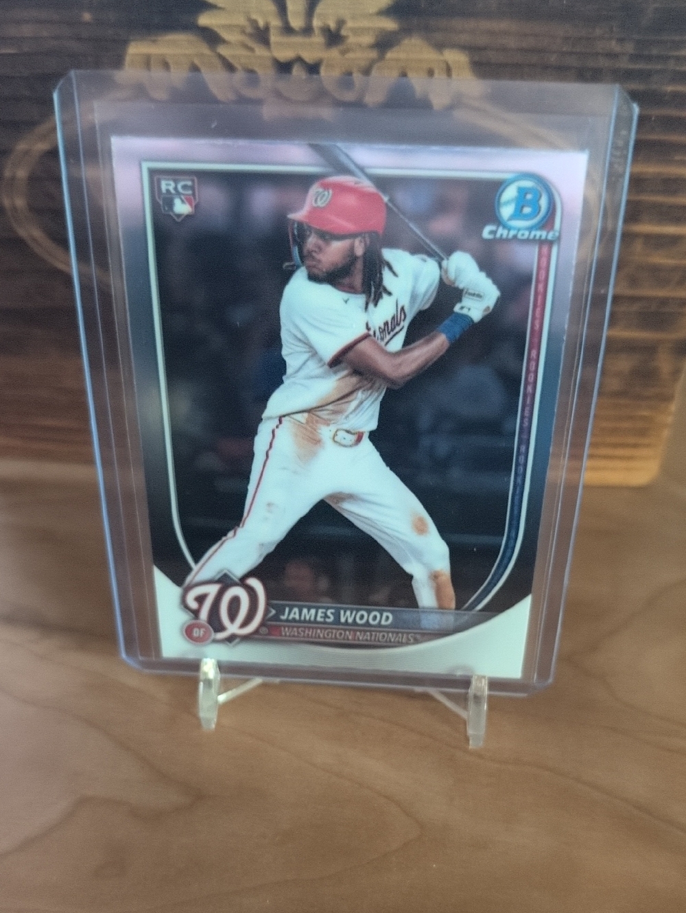 2025 Bowman Chrome James Wood Rookie Card Nationals